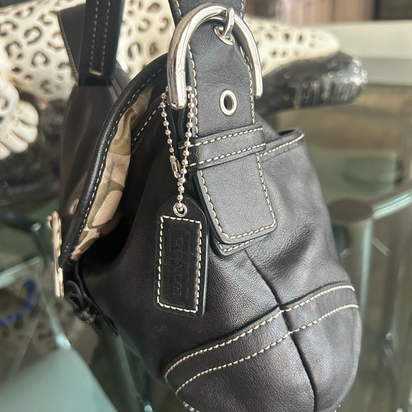 Black Coach SoHo Bag - Picture 2 of 6